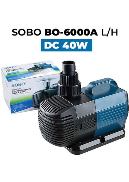Techmrt Sobo Sump Pompası 40W 6000 Lth 4,0 M