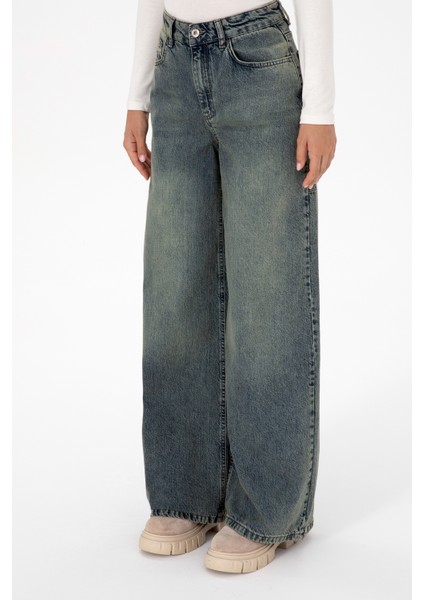 Kadın Yeşil Pantolon (Jean) 50308394-DN0030 fiyatları