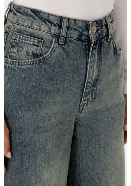 Kadın Yeşil Pantolon (Jean) 50308394-DN0030 indirimleri