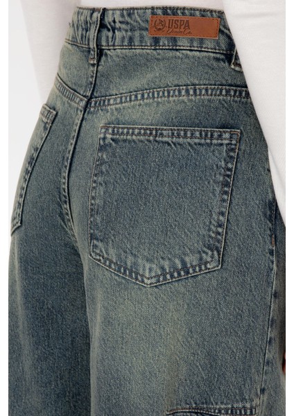 Kadın Yeşil Pantolon (Jean) 50308394-DN0030