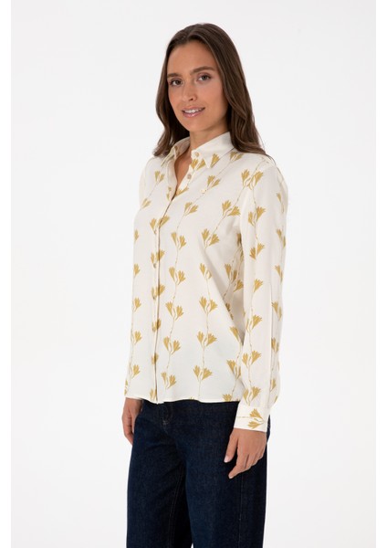 Kadın Gömlek Desenli 50308637-VR256 modelleri