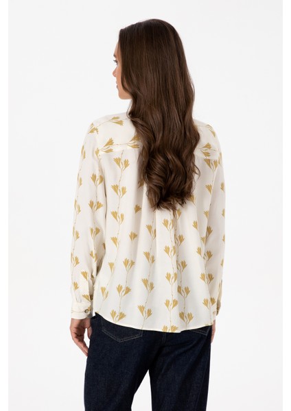 Kadın Gömlek Desenli 50308637-VR256 indirimleri