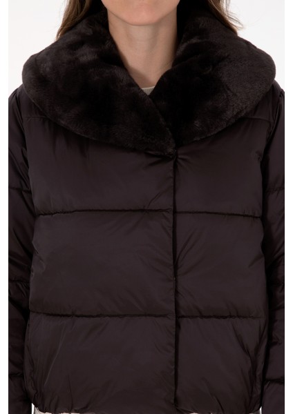 Kadın Kahverengi Mont 50308633-VR029