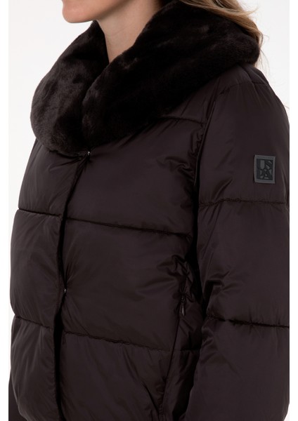 Kadın Kahverengi Mont 50308633-VR029