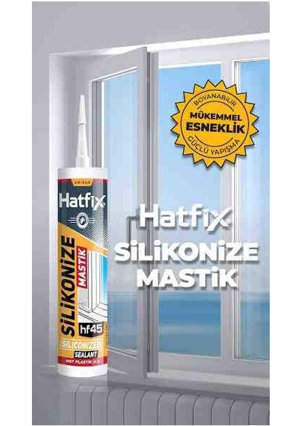 Silikonize Mastik HF45 ( 1 Koli 30 Adet )