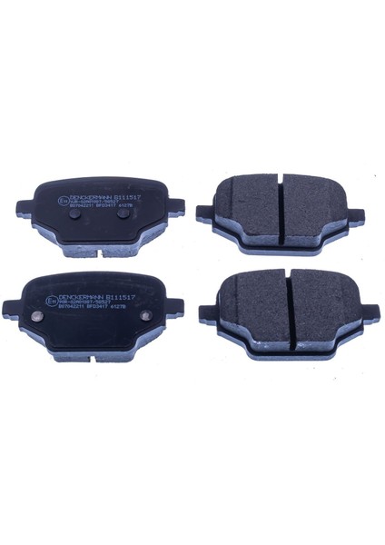 Fren Balata Arka Peugeot Rıfter 2018- / Partner 2018- / Toyota Proace Cıty 2019- / Opel Combo 2018- / Cıtroen Berlıngo 2018- / Fıat Doblo 2022- 1635254980