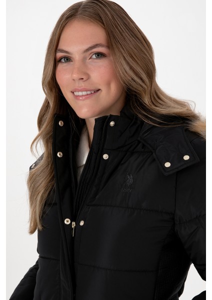 Kadın Siyah Kaban 50308001-VR046 fiyatları