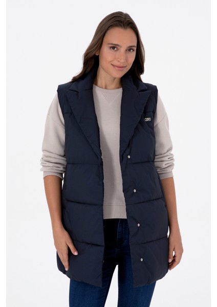 Kadın Lacivert Yelek (Dokuma) 50308605-VR033