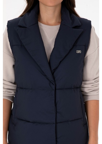 Kadın Lacivert Yelek (Dokuma) 50308605-VR033