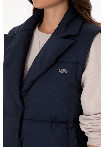 Kadın Lacivert Yelek (Dokuma) 50308605-VR033