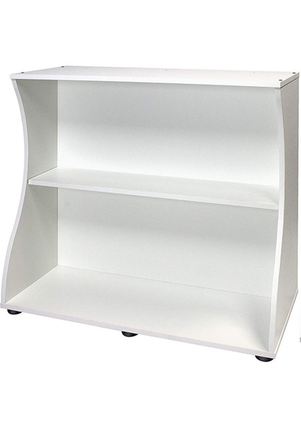 Techmrt Fluval Flex 123L Için Beyaz Açık Dolap