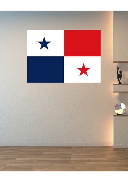 Panama Bayrağı Dijital Baskı Poster (Çerçevesiz) fiyatları