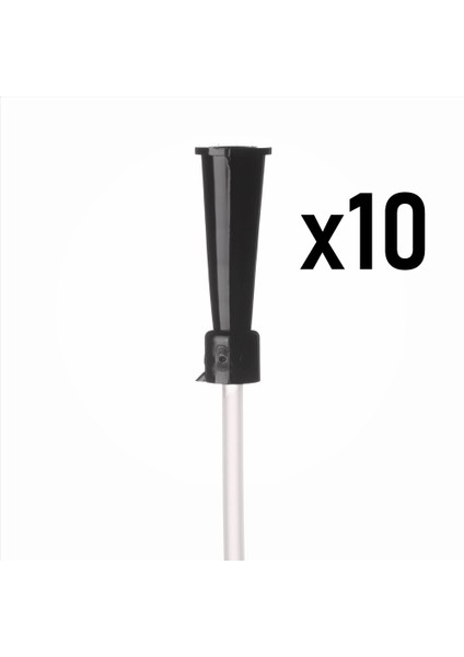 Aspırasyon Sondası No: 10 (Siyah) - 10 Adet