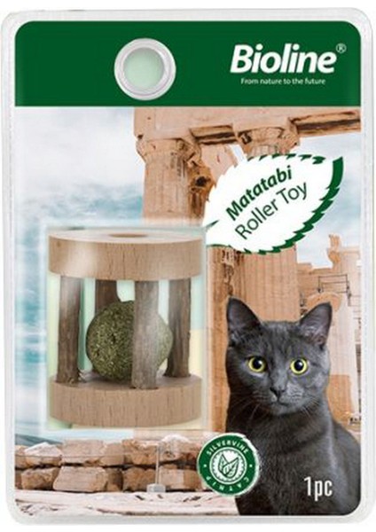 Techmrt Bioline Matatabi Silindir Kedi Oyuncağı