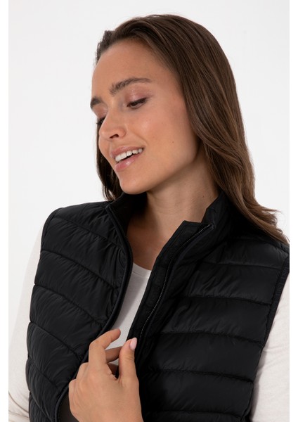 Kadın Siyah Yelek (Dokuma) 50308083-VR046 fiyatları