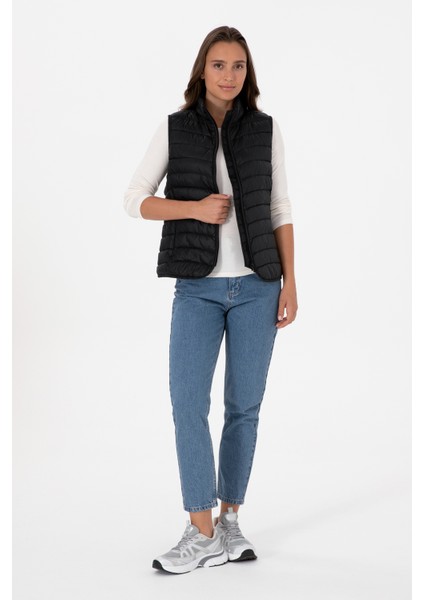 Kadın Siyah Yelek (Dokuma) 50308083-VR046 fırsatları