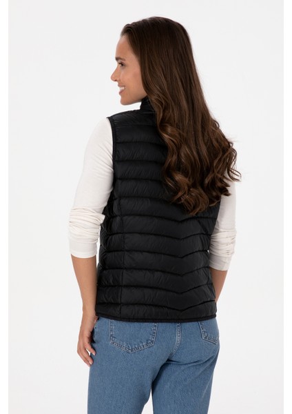 Kadın Siyah Yelek (Dokuma) 50308083-VR046 indirimleri
