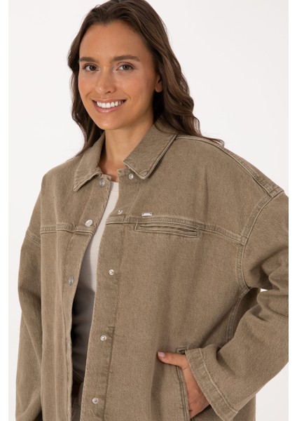 Kadın Gömlek Jean 50309864-VR235 fiyatları