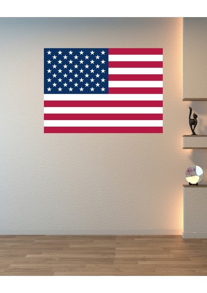 Amerika Bayrağı Dijital Baskı Poster (Çerçevesiz) modelleri