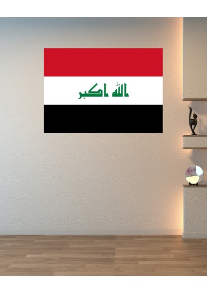 Irak Bayrağı Dijital Baskı Poster (Çerçevesiz) modelleri