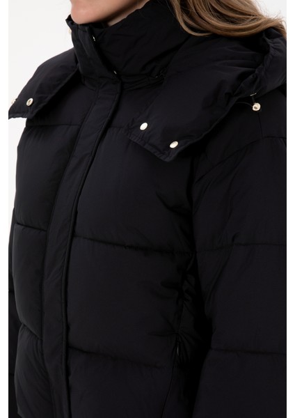 Kadın Siyah Mont 50308625-VR046