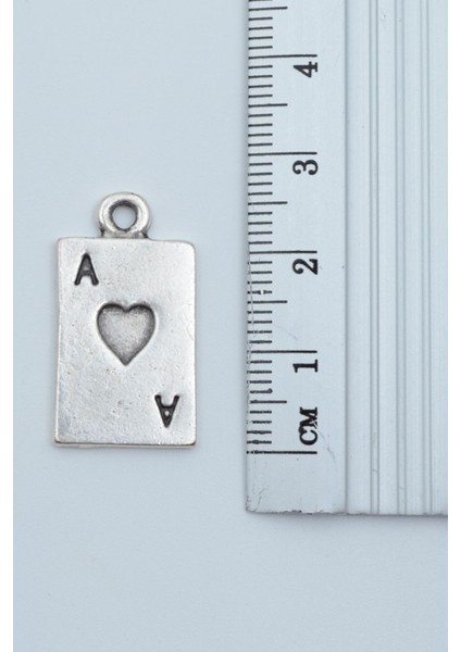 3'lü Maça As Poker Iskambil Gümüş Kaplama Kolye Seti indirimleri