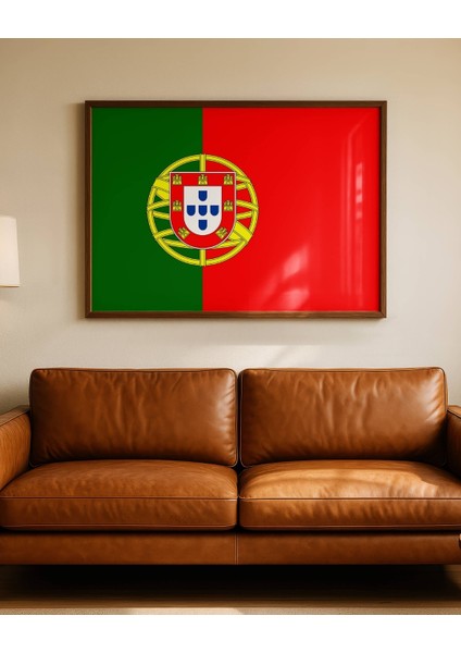 Portekiz Bayrağı Dijital Baskı Poster (Çerçevesiz) fırsatları
