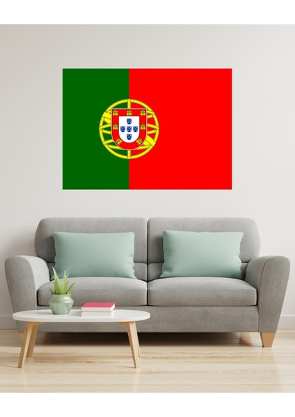 Portekiz Bayrağı Dijital Baskı Poster (Çerçevesiz) indirimleri