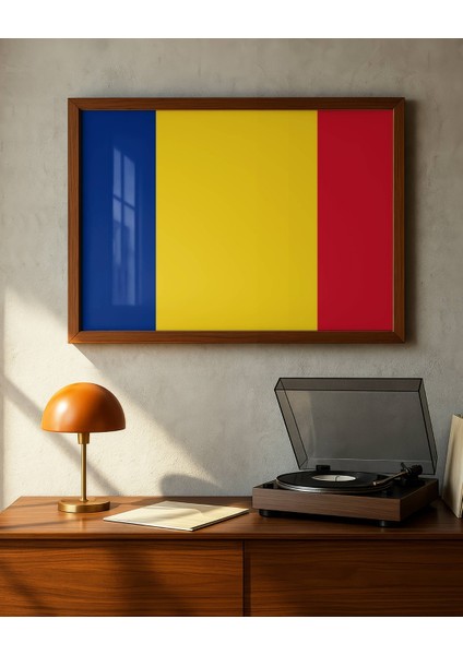 Portekiz Bayrağı Dijital Baskı Poster (Çerçevesiz)