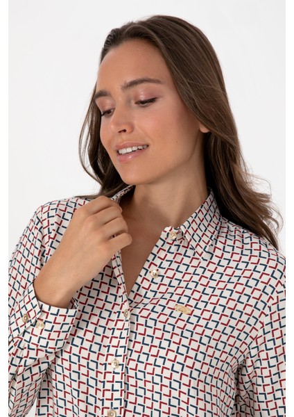 Kadın Gömlek Desenli 50308651-VR256 fiyatları