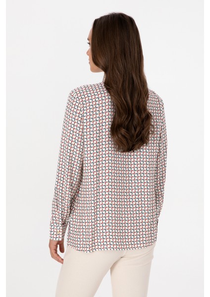 Kadın Gömlek Desenli 50308651-VR256 indirimleri