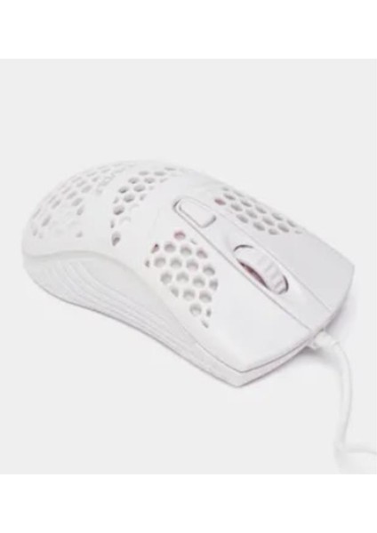 Kablolu Rgb Işıklı Oyuncu Mouse Beyaz Renkli Mouse Fare indirimleri