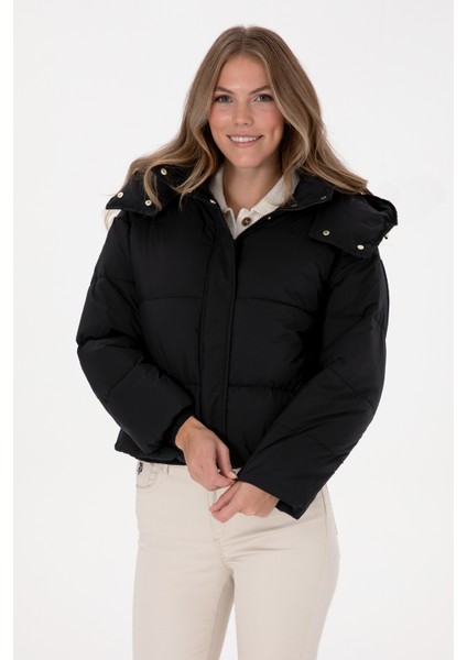 Kadın Siyah Mont 50308625-VR046 modelleri