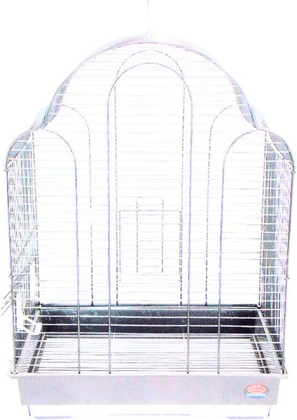 Techmrt Dayang Papağan Kafesi 42X30X57 cm Beyaz x 1 Adet