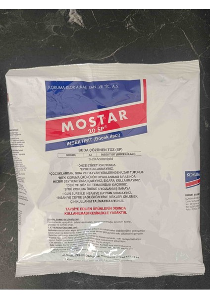 MOSTAR20 Sp 400 gr Böcek ilacı