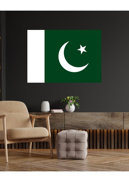 Pakistan Bayrağı Dijital Baskı Poster (Çerçevesiz) modelleri