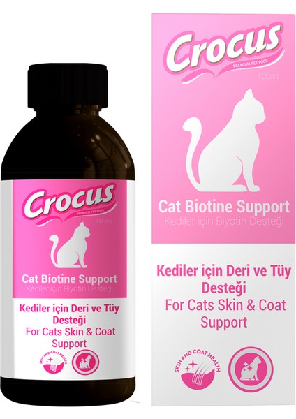 Techmrt Crocus Kedi Tüy Sağliği Damlasi 100 ml x 2 Adet fiyatları