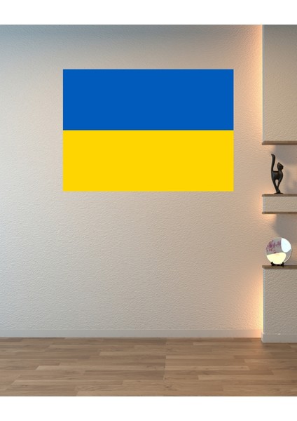 Ukrayna Bayrağı Dijital Baskı Poster (Çerçevesiz) modelleri