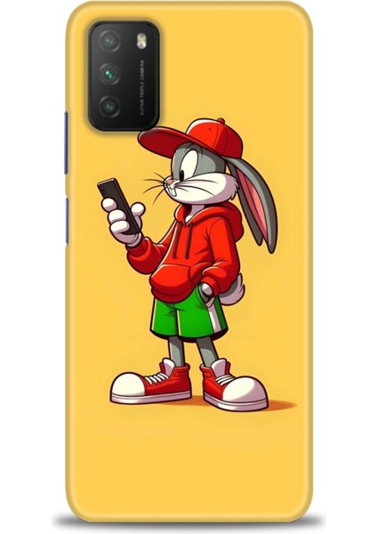 Xiaomi Poco M3 Kılıf Hd Baskılı Kılıf + Seramik Tam Kaplayan Ekran Koruyucu 401