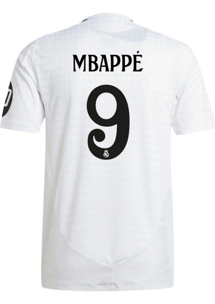 Kylian Mbappe 9 Real Madrid' 2024-25 Sezon Iç Saha Forması (White)