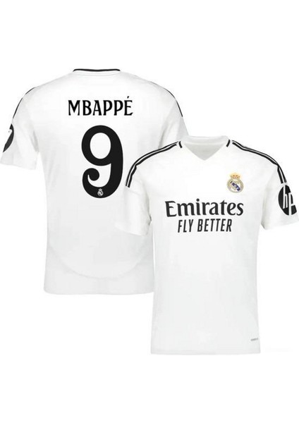 Kylian Mbappe 9 Real Madrid' 2024-25 Sezon Iç Saha Forması (White) modelleri