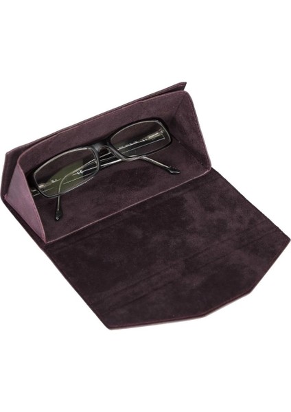 Smart Glass Deri Gözlük Kılıfı Tn6 Mor modelleri