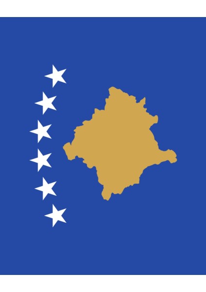 Kosova Bayrağı Dijital Baskı Poster (Çerçevesiz) fiyatları