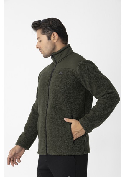 Tam Fermuar 3 Iplik Sweat Yeşil 6055-04 modelleri