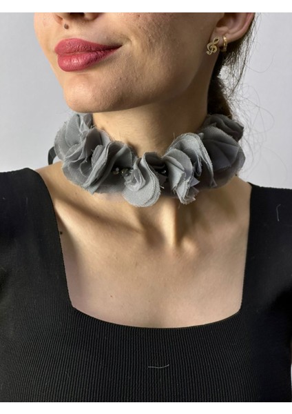 Bağlama Tüllü Boncuklu Kadın Kolye fiyatları