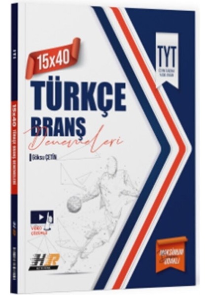 Tyt Türkçe 15 x 40 Denemeleri Hız ve Renk Yayınları