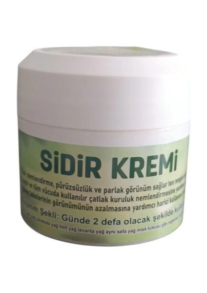 Sidir Bitkisi Özlü Doğal Cilt Bakım Kremi - 50 ml | Besleyici & Onarıcı Formül fiyatları