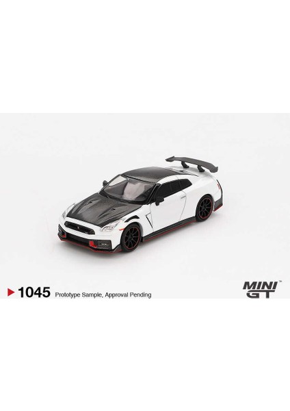 Mını Gt 1:64 Nissan Gt-R Nismo R35 2024 Brilliant White Pearl Diecast Model Araba MGT01045 fırsatları