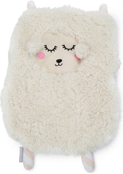 Techmrt Beeztees Yavru Köpek Oyuncağı, Peluş, Beyaz, 40X22X5CM