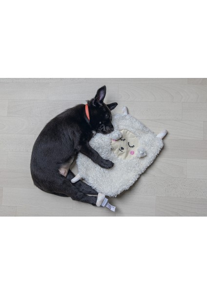 Techmrt Beeztees Yavru Köpek Oyuncağı, Peluş, Beyaz, 40X22X5CM fiyatları